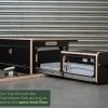 bed module fork mount rail